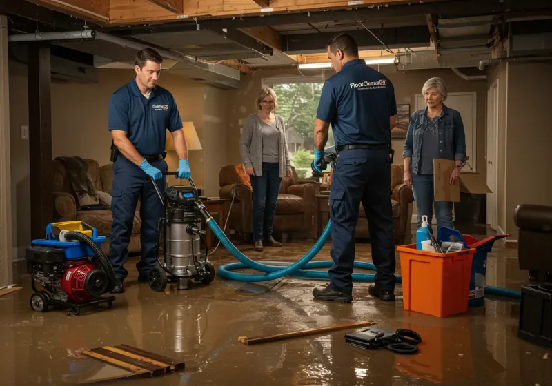 Basement Water Extraction and Removal Techniques process in Sayre, PA