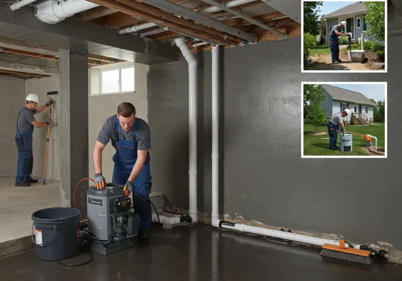 Basement Waterproofing and Flood Prevention process in Sayre, PA